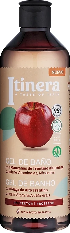Gel doccia alla mela del Trentino