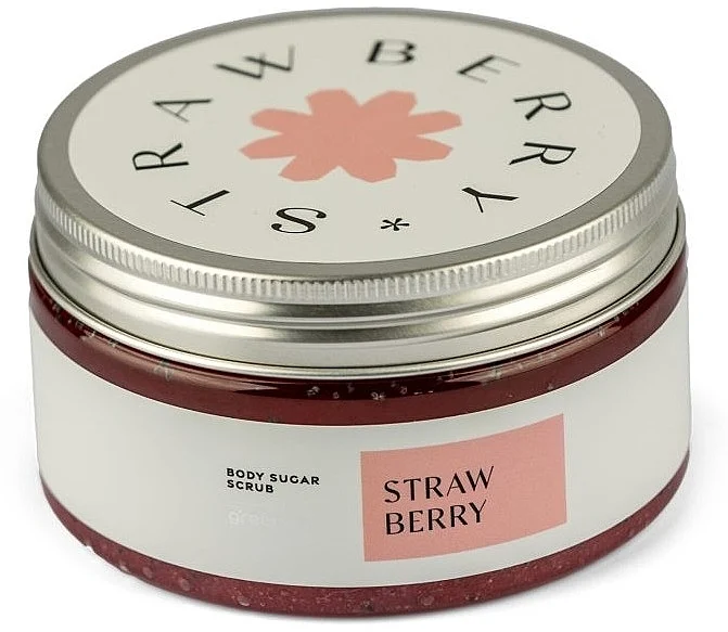 Scrub corpo allo zucchero 'Fragola'