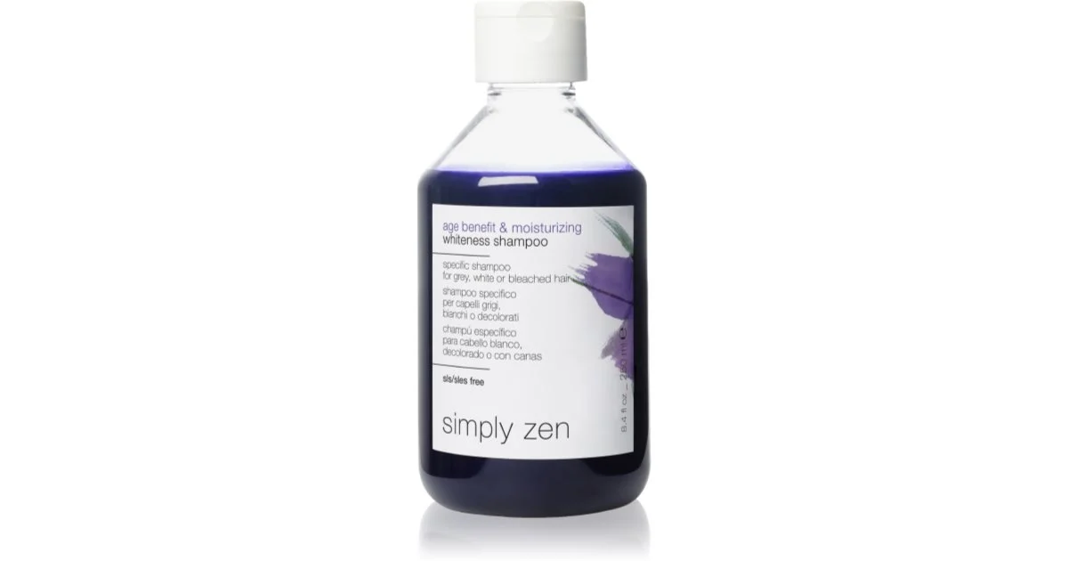 Simply Zen Age Benefit shampoo idratante colorato per capelli decolorati o con mèches 250 ml