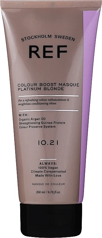 Maschera capelli colorante e nutriente