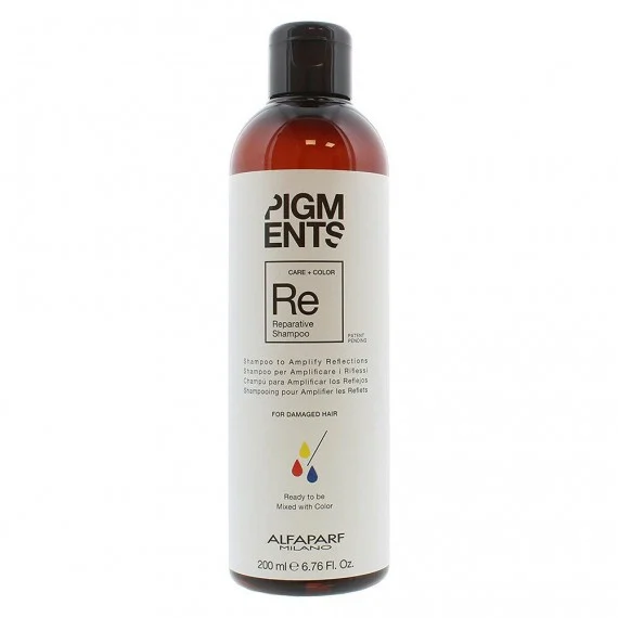 Alfaparf Pigments Reparative Shampoo 200ml - shampoo ristrutturante capelli danneggiati
