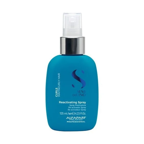 Alfaparf Semi Di Lino Curls Reactivating Spray 125ml - spray riattivatore capelli ricci e mossi