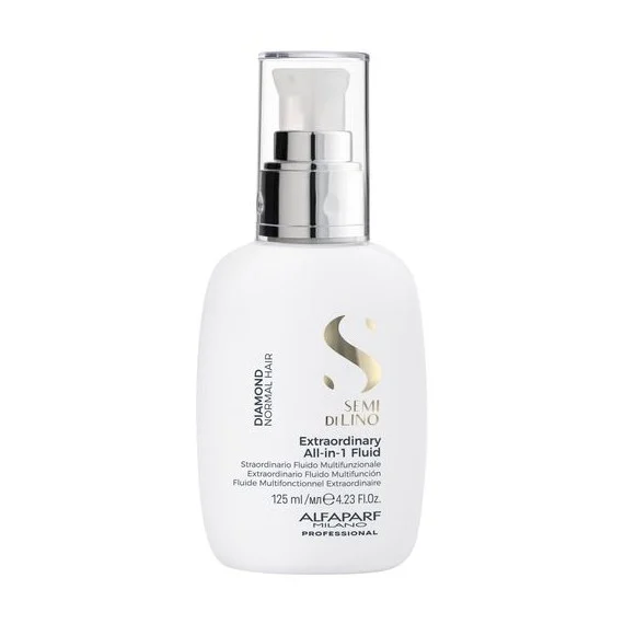 Alfaparf Semi Di Lino Diamond Extraordinary All-In-1 Fluid 125ml - fluido illuminante capelli normali e opachi