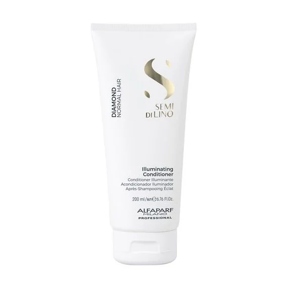 Alfaparf Semi Di Lino Diamond Illuminating Conditioner 200ml - balsamo illuminante capelli normali e opachi