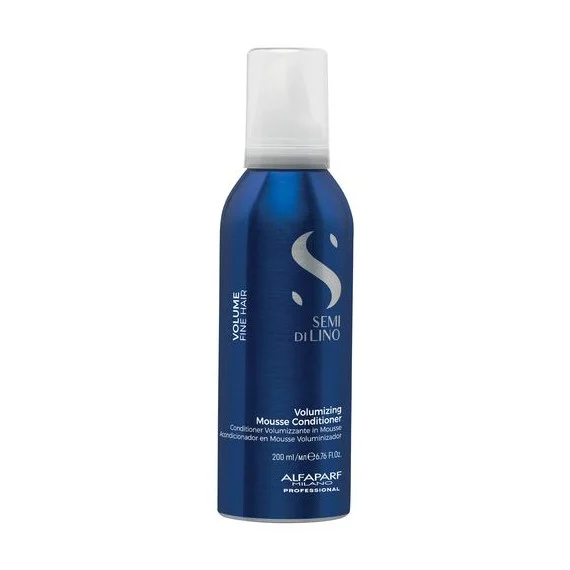 Alfaparf Semi di Lino Volume Volumizing Mousse Conditioner 200ml - balsamo mousse volumizzante capelli sottili