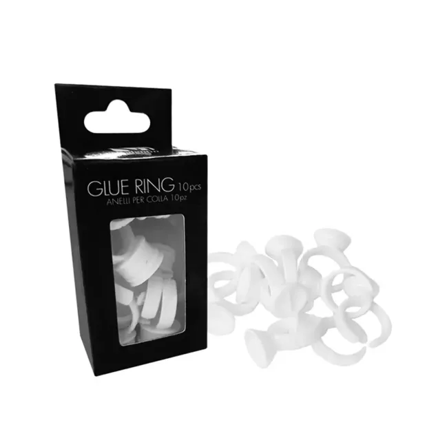 Anelli per Colla Extension Ciglia Usa e Getta 10 Pz. Kalentin