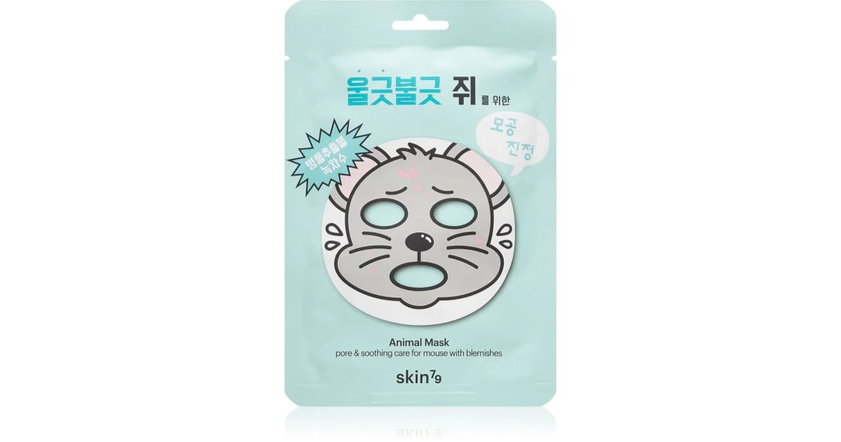Skin79 Animal For Mouse maschera in tessuto per pelli problematiche imperfezioni ed acne 23 g