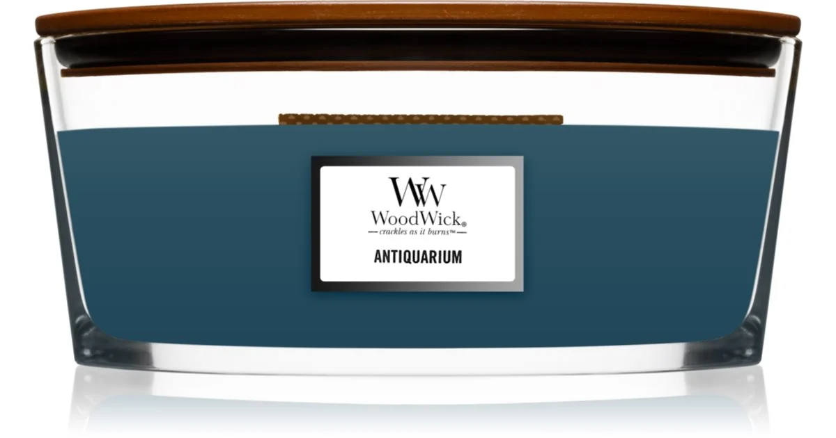 Woodwick Antiquarium Loď Candela profumata - 453,6g