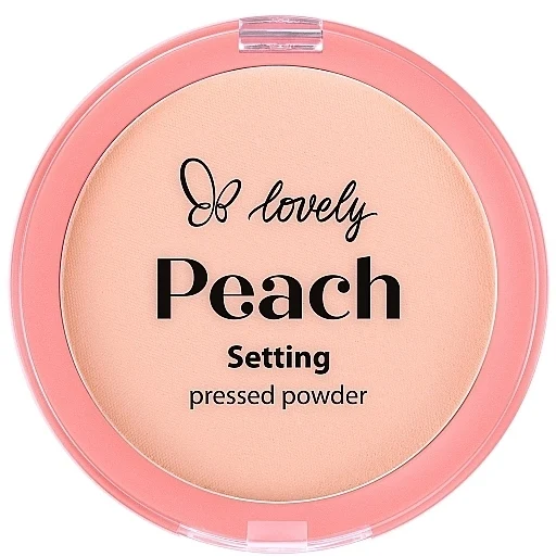 Lovely Peach Setting Powder