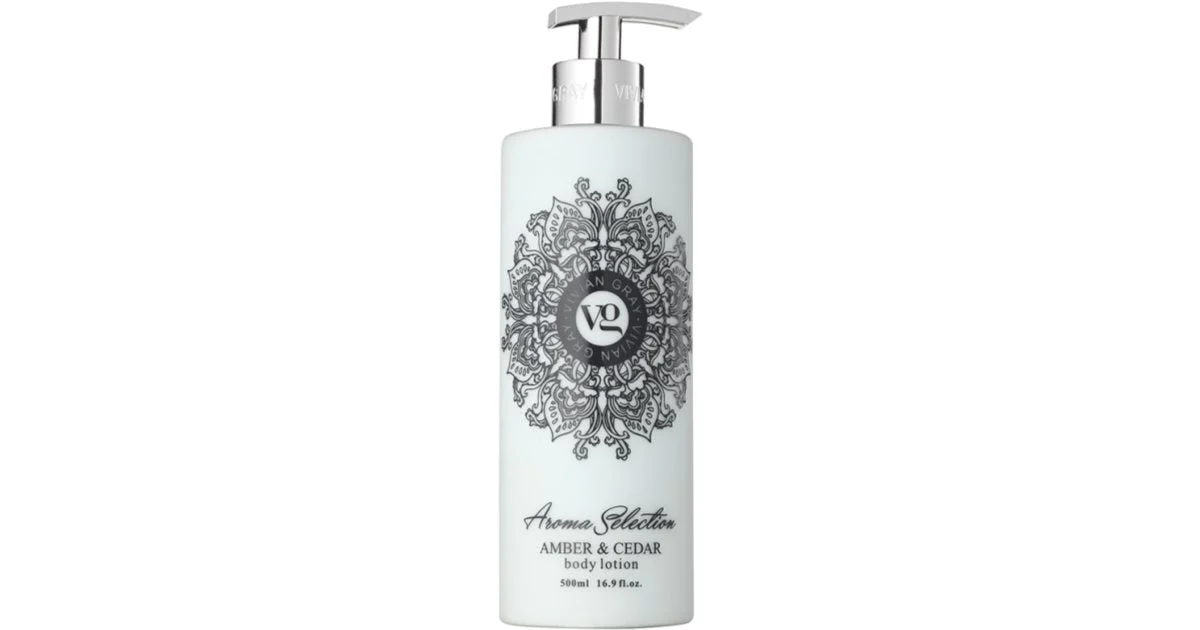 Vivian gray Lozione Corpo Ambra & Cedro Selezione Aroma 500ml