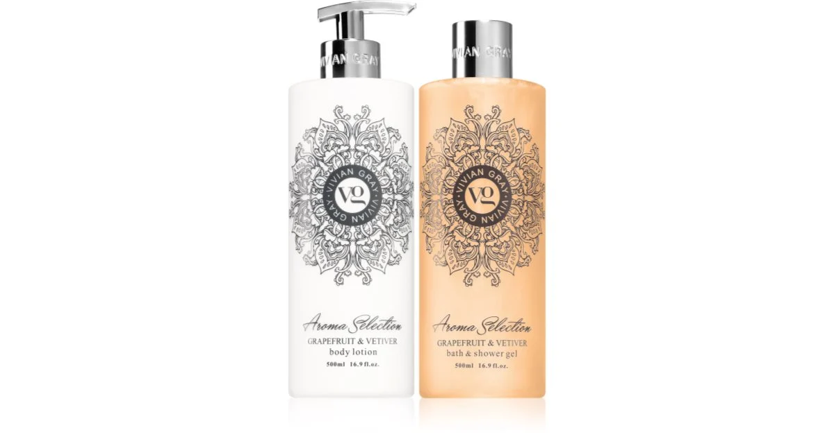 Vivian Gray Aroma Selection Grapefruit & Vetiver confezione regalo