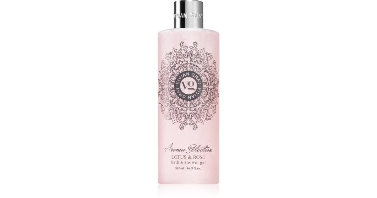 Vivian Gray Aroma Selection Lotus & Rose gel bagno e doccia 500 ml
