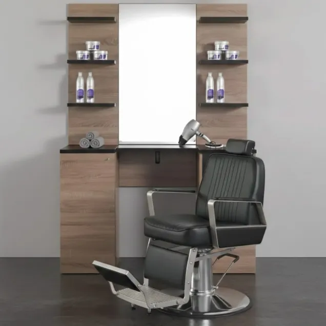 Arredamento Barber in Offerta: Mobile con Poltrona Professionale