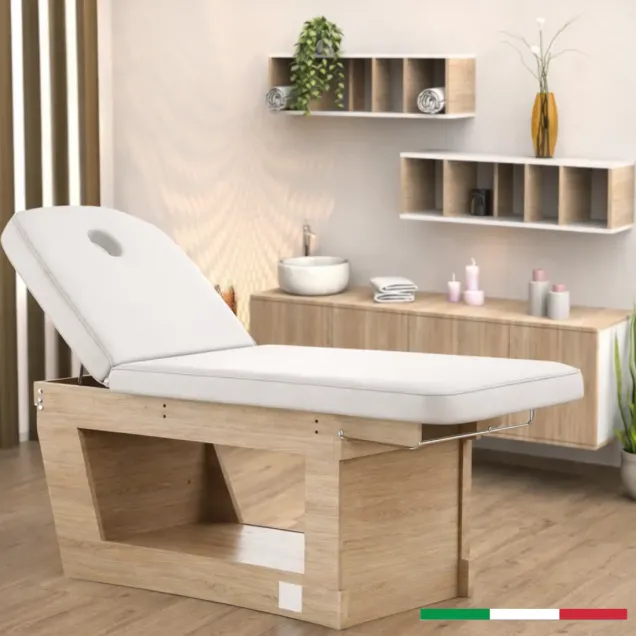 Arredamento Centro Estetico e Benessere con Lettino Massaggio e Mobili di Servizio