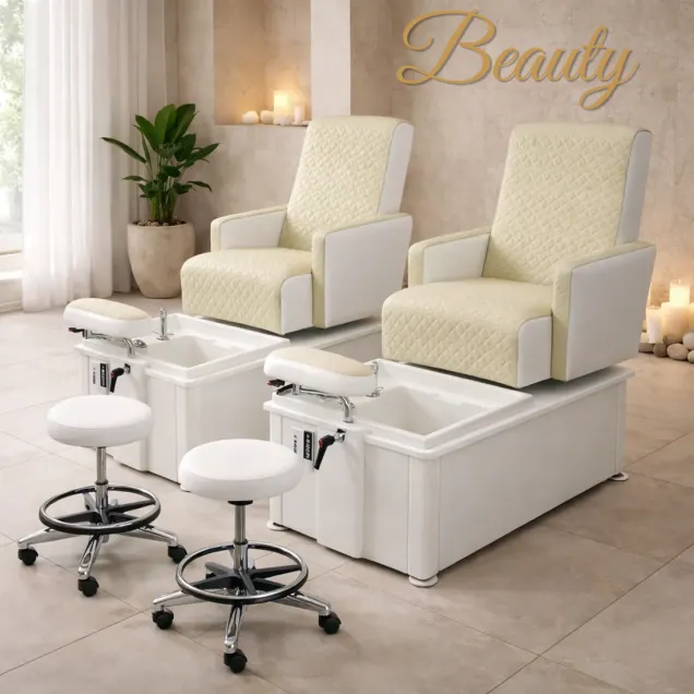 Arredo Cabina Estetica Professionale Pedicure Colore a Scelta Made in Italy