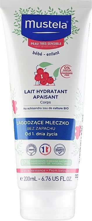 Lozione lenitiva e idratante