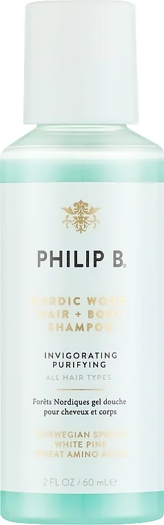 Shampoo-gel doccia tonificante e purificante, per tutti i tipi di capelli