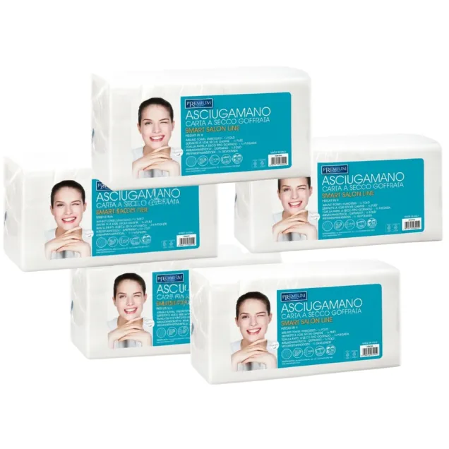 Asciugamani Monouso Premium 5 Confezioni da 50 pz. (Max 3 Qtà)