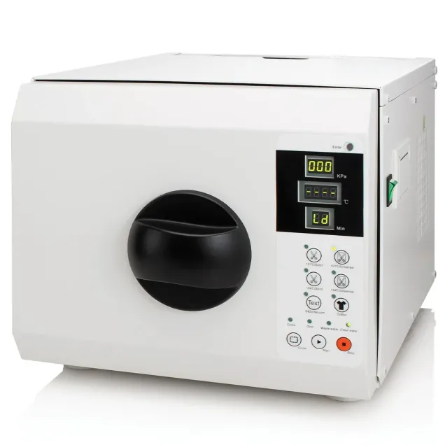 Autoclave Sterilizzazione Strumenti Digitale Capacità 8 Litri