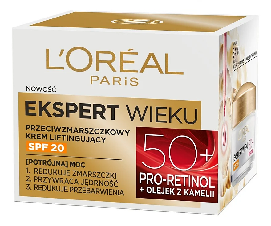 Crema da giorno "Età Expert 50+", Spf 20