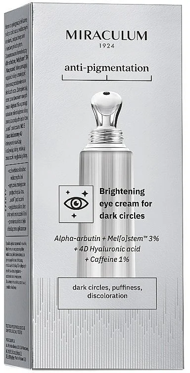 Crema illuminante per il contorno occhi contro le occhiaie