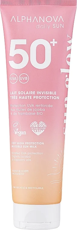Latte solare per viso e corpo