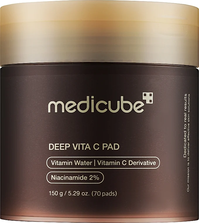 Dischetti illuminanti per il viso con vitamina C