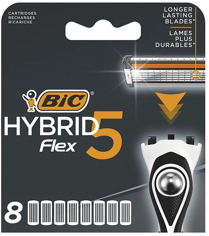 Lamette di ricambio Flex 5 Hybrid, 8 pz.