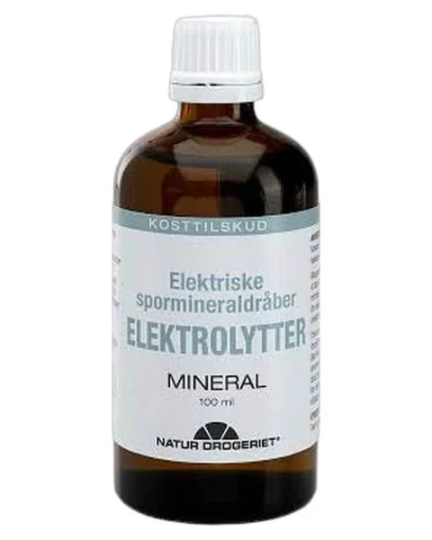 Natur Drogeriet Spormineral Dråber Elektriske