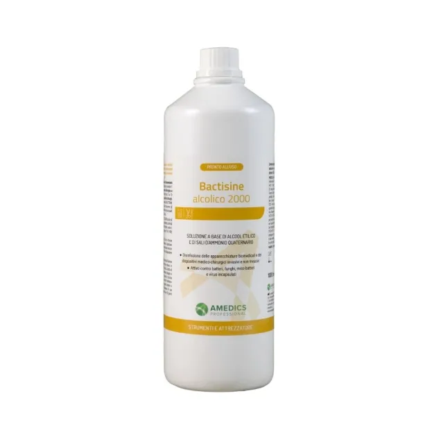 Bactisine Alcolico 2000 Disinfettante Pronto all’Uso 1000 ml