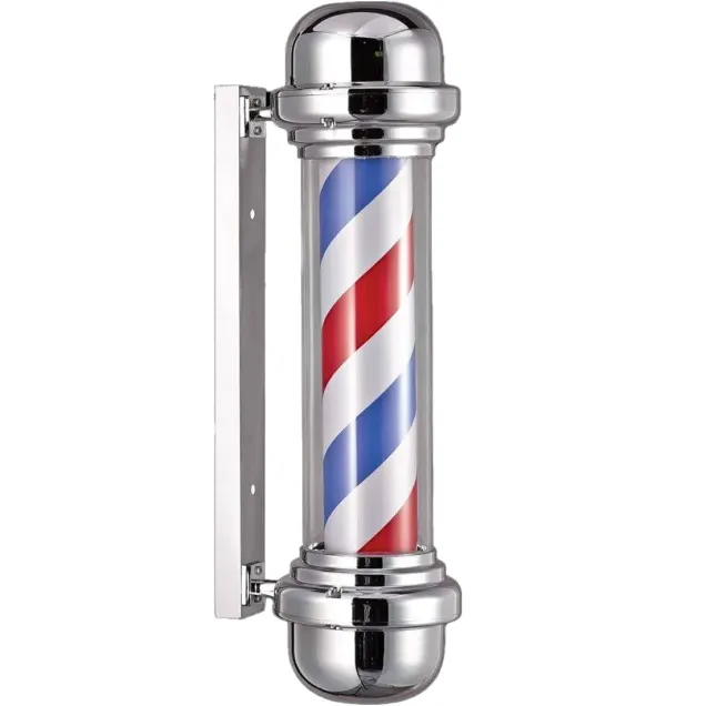 Barber Pole Esterno e Interno - Insegna Luminosa h 76 cm
