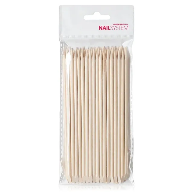 Bastoncini d’Arancio per Cuticole 50 Pezzi da 8 cm Manicure e Pedicure