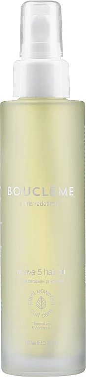 Olio per capelli ricci