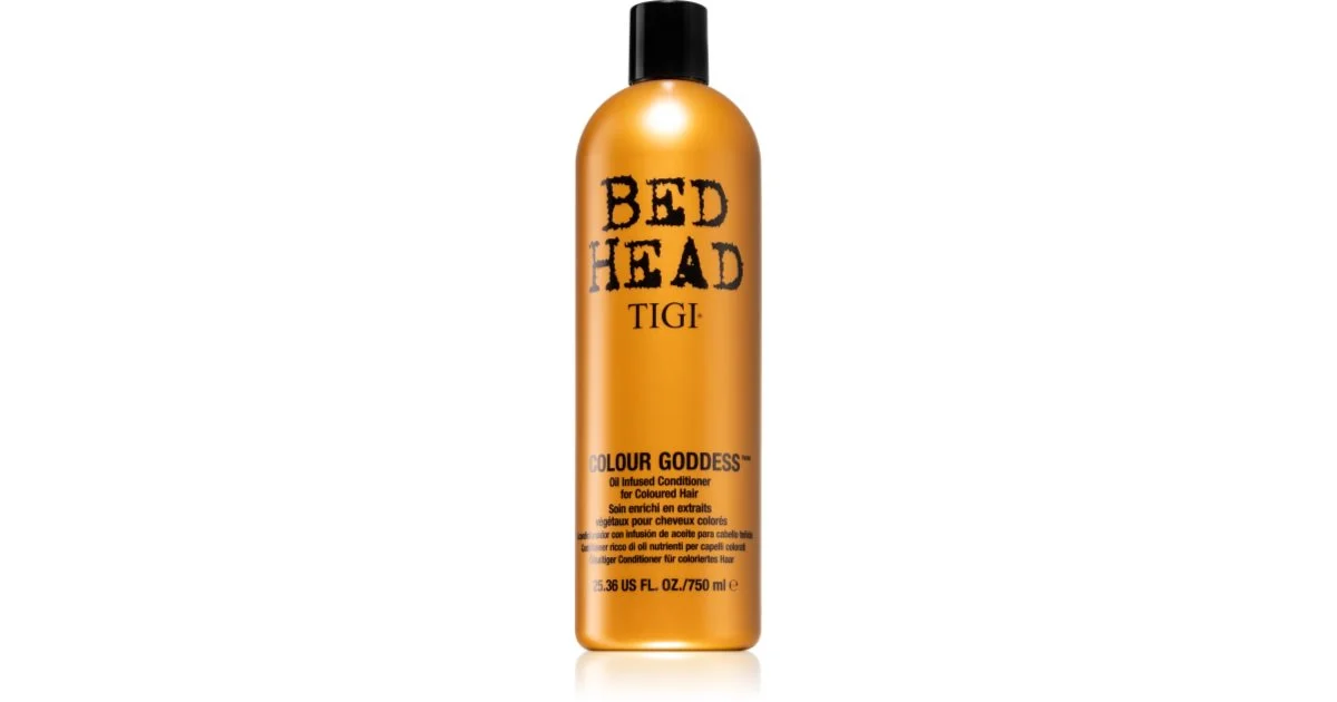 TIGI Bed Head Colour Goddess balsamo all'olio per capelli tinti 750 ml