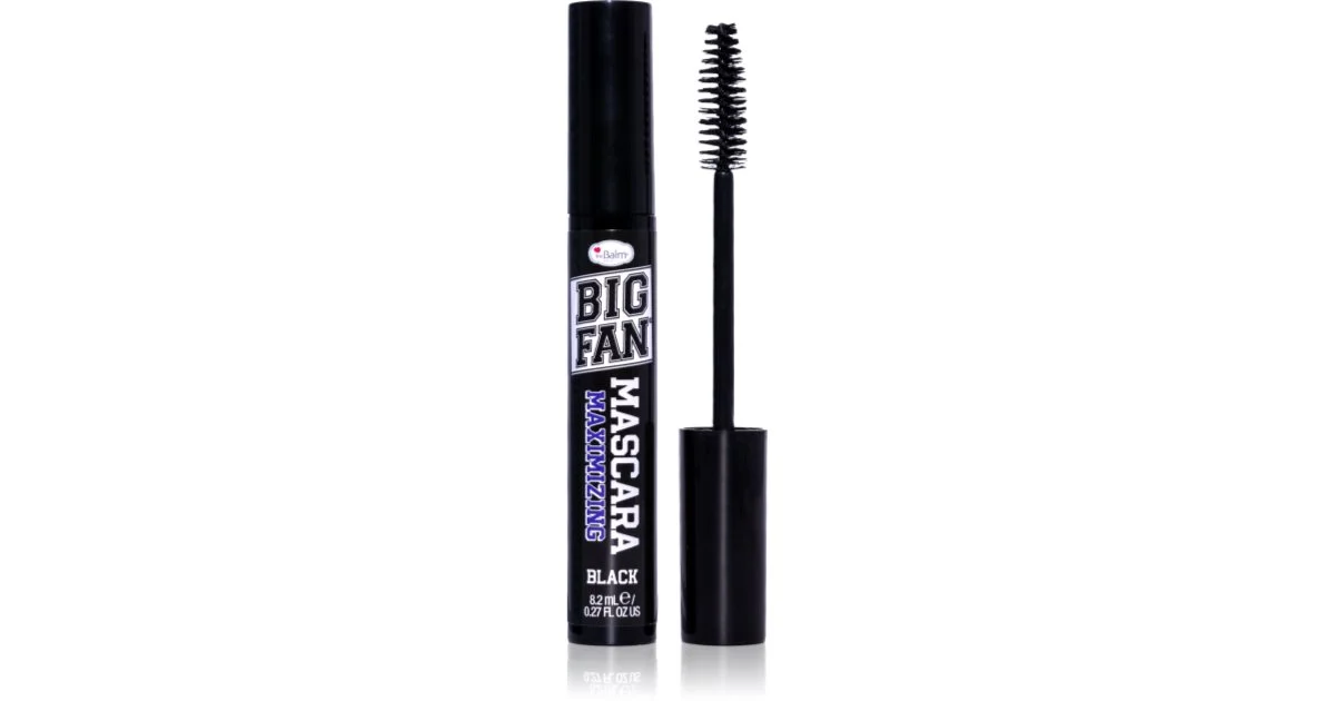 theBalm Big Fan™ Maximizing Mascara per ciglia voluminose e folte 8,2 ml