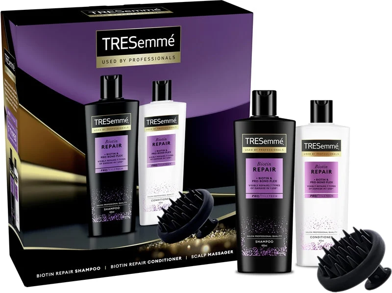 TRESemmé Biotin Repair Set confezione regalo per capelli rovinati ProStyleTech