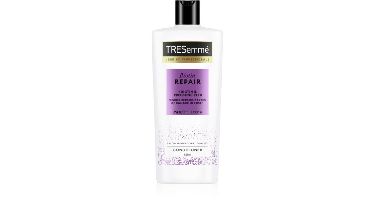 TRESemmé Biotin Repair balsamo rinforzante per capelli rovinati confezione grande 685 ml