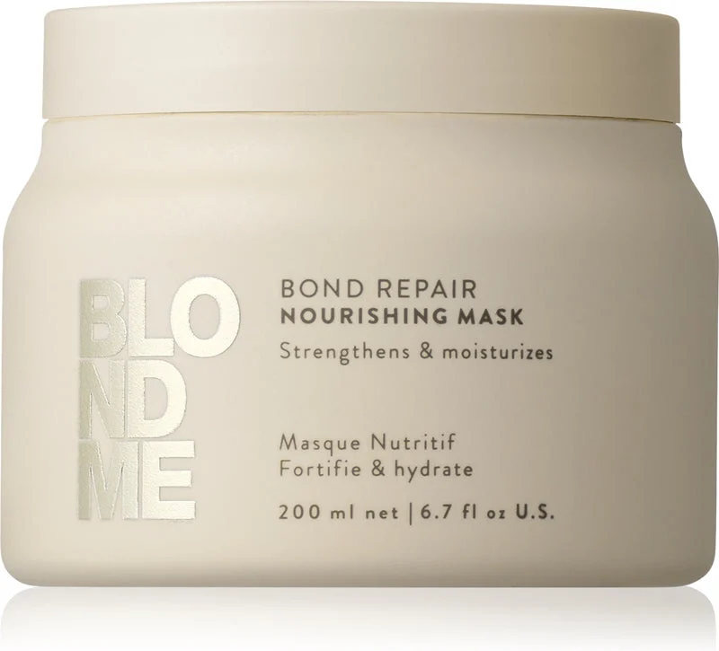 Schwarzkopf Professional Blondme Bond Repair maschera nutriente intensa 200 ml