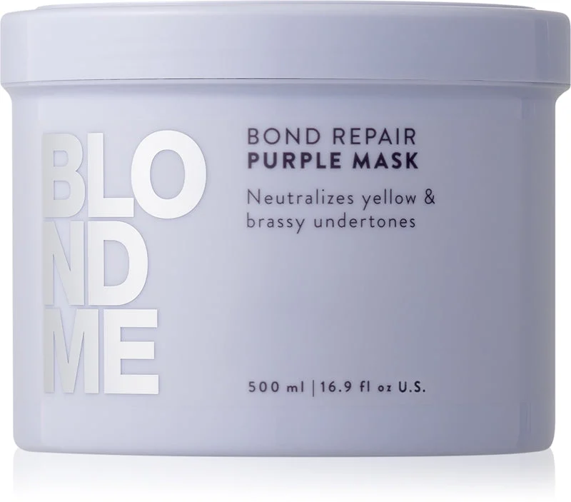Schwarzkopf Professional Blondme Bond Repair maschera per capelli neutralizzante per toni gialli 500 ml
