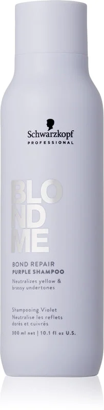 Schwarzkopf Professional Blondme Bond Repair Shampoo viola per capelli biondi 300 ml