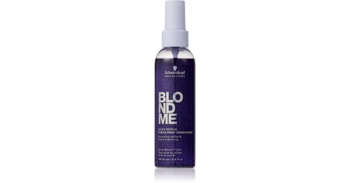 Schwarzkopf Professional Blondme Bond Repair balsamo viola in spray 150 ml
