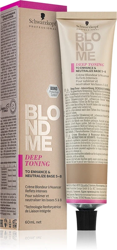 Schwarzkopf Professional Blondme Toning tinta per capelli pesca Sorbet 60 ml