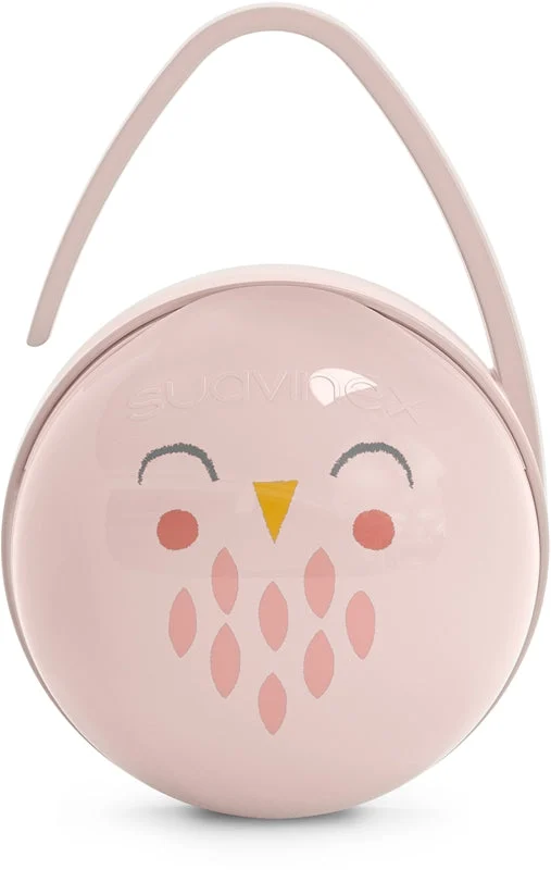 Suavinex Bonhomia Duo porta ciuccio rosa