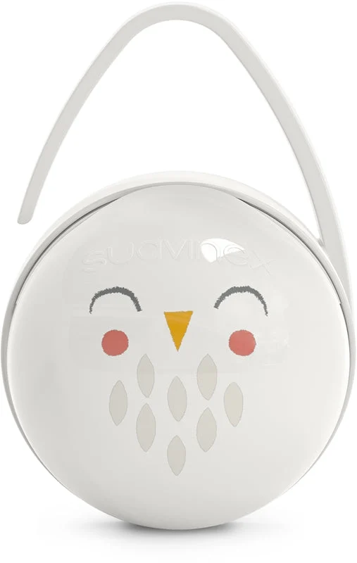 Suavinex Bonhomia Duo porta ciuccio bianco