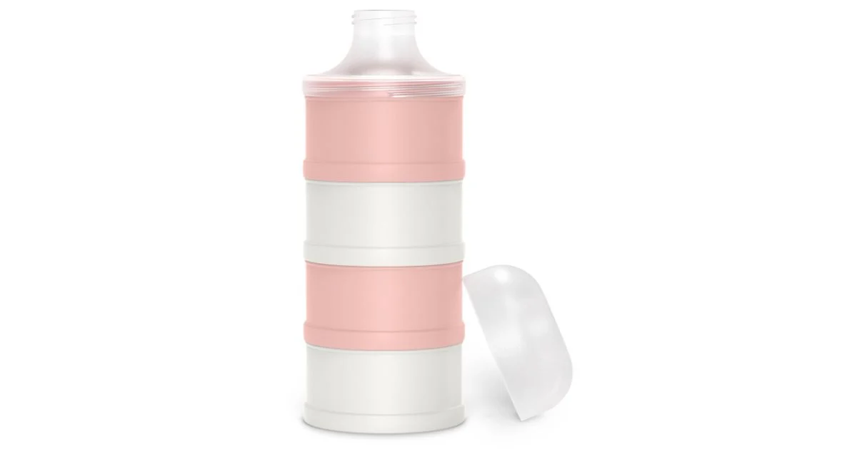 Suavinex Bonhomia dosatore di latte in polvere rosa