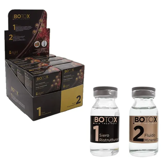 Botox Capelli: Siero Ristrutturante con Collagene e Cheratina Bright cf. 16 Trattamenti