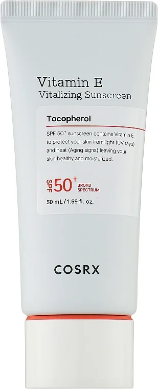 Crema solare alla vitamina E
