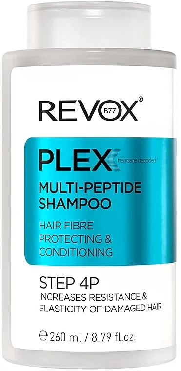 Shampoo multi-peptidico per capelli, passo 4P