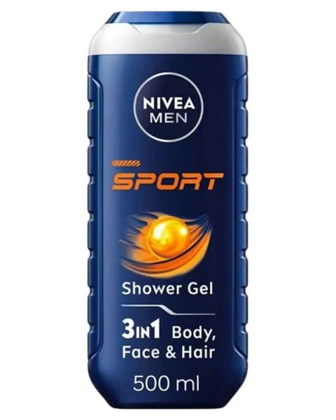 Nivea MEN Sport Shower Gel (3-in-1)