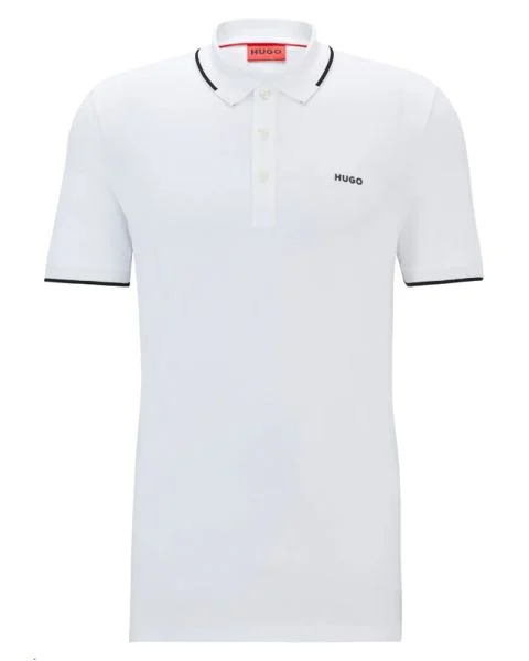 Hugo Boss Dinoso Polotrøje Hvid Str. XL